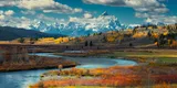 Autumn In Wyoming by Mengzhonghua