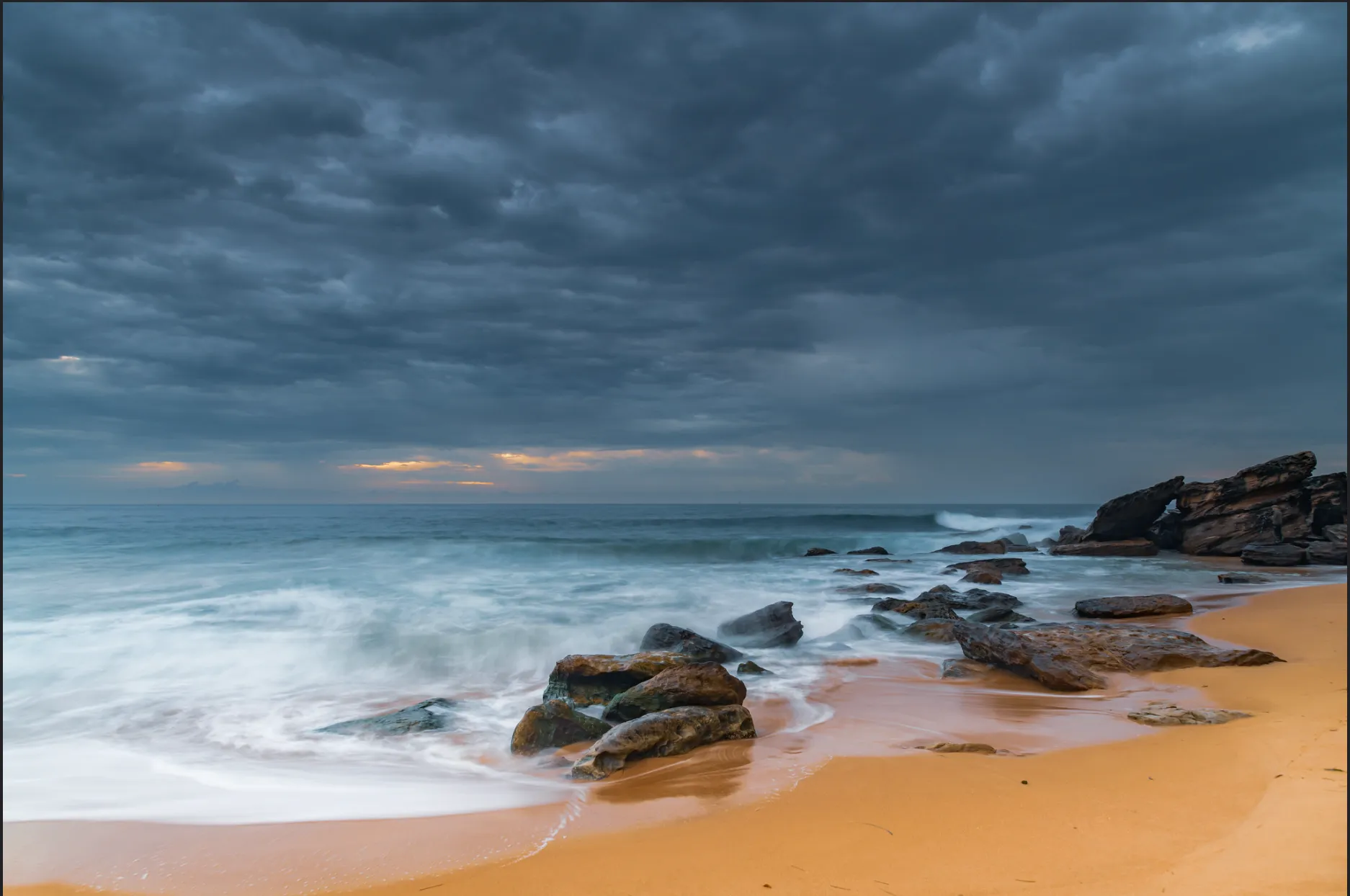 Sunrise At The Seaside 2 by Merrillie Redden